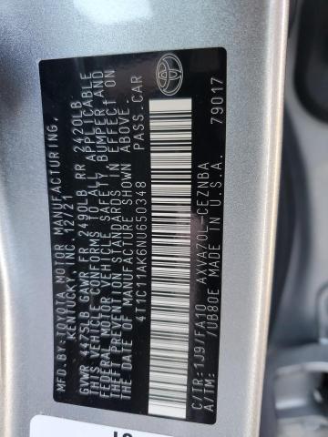 2022 TOYOTA CAMRY LE - 4T1C11AK6NU650348