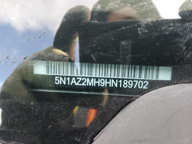 2017 NISSAN MURANO S - 5N1AZ2MH9HN189702