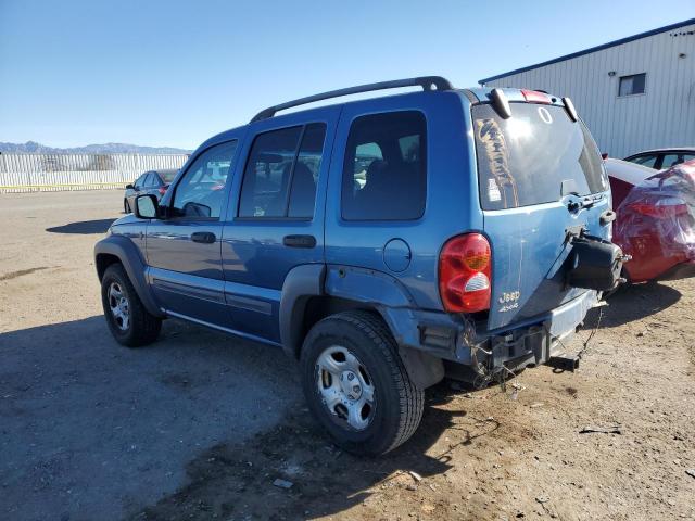 JEEP LIBERTY SP 2004 blue  gas 1J4GL48K04W213207 photo #3