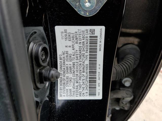 2020 HONDA CIVIC LX - 2HGFC2F66LH516809