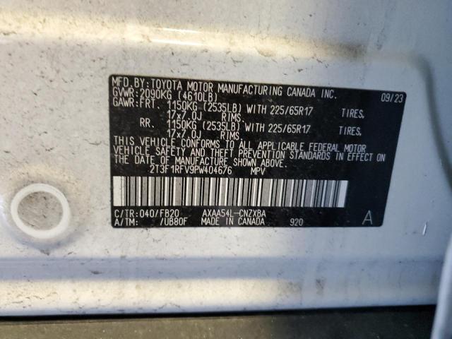 2023 TOYOTA RAV4 LE - 2T3F1RFV9PW404676