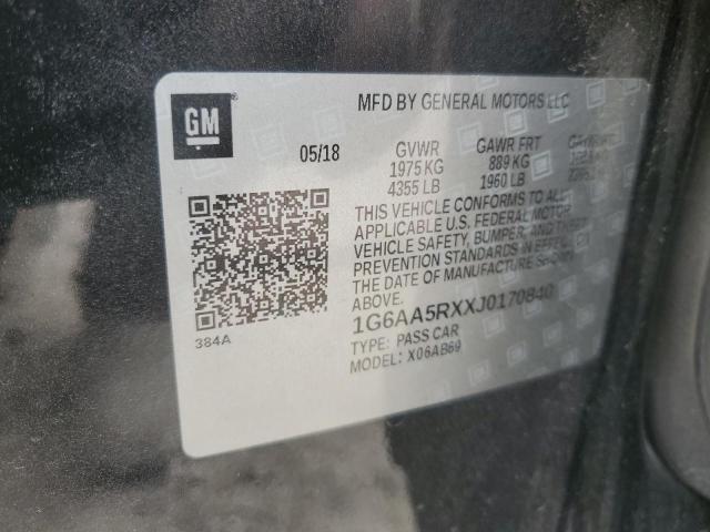 2018 CADILLAC ATS - 1G6AA5RXXJ0170840