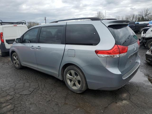 TOYOTA SIENNA LE 2014 silver  gas 5TDKK3DC3ES459861 photo #3