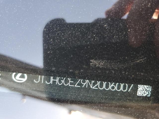 2022 LEXUS NX 350 JTJHGCEZ9N2006007