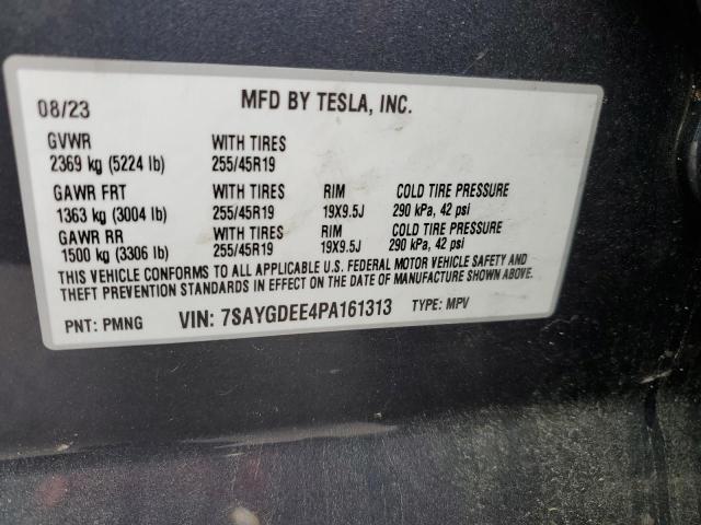 2023 TESLA MODEL Y - 7SAYGDEE4PA161313