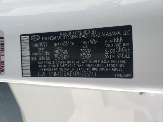 2023 HYUNDAI TUCSON LIM - 5NMJE3AE4PH235741