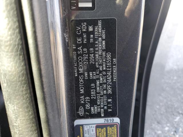 2020 KIA FORTE FE - 3KPF24AD4LE165980