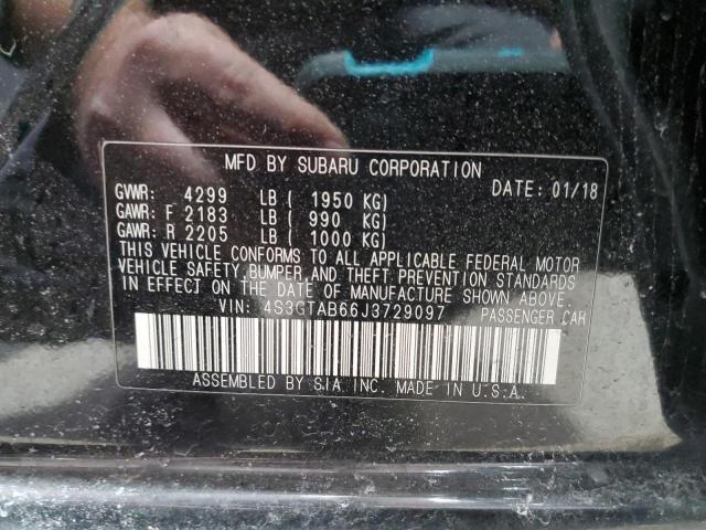 2018 SUBARU IMPREZA PR - 4S3GTAB66J3729097