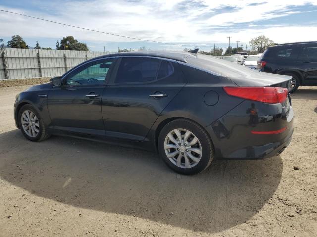 KIA OPTIMA LX 2015 black  gas 5XXGM4A7XFG451739 photo #3