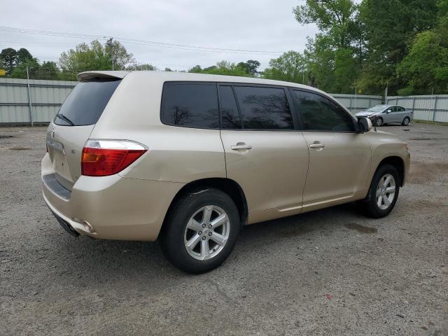 TOYOTA HIGHLANDER 2008 gold  gas JTEES41AX82075010 photo #4