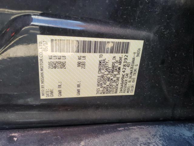 2017 NISSAN MAXIMA 3.5 - 1N4AA6AP0HC428392