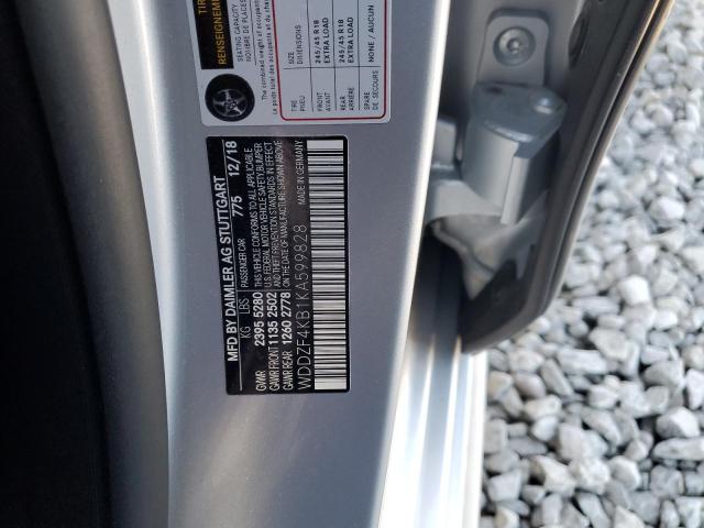 2019 MERCEDES-BENZ E 300 4MAT - WDDZF4KB1KA599828
