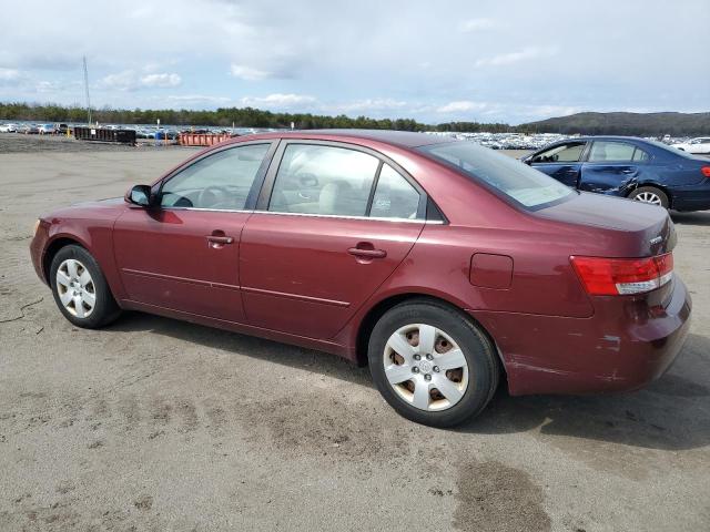 HYUNDAI SONATA GLS 2007 burgundy  gas 5NPET46C47H234595 photo #3