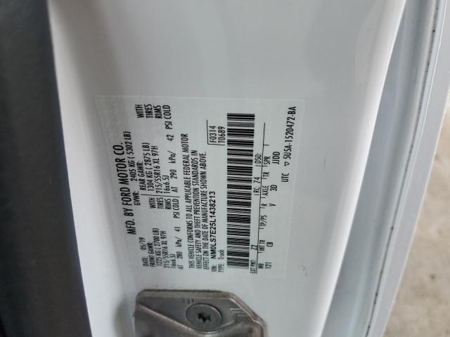 2020 FORD TRANSIT CO - NM0LS7E25L1438213
