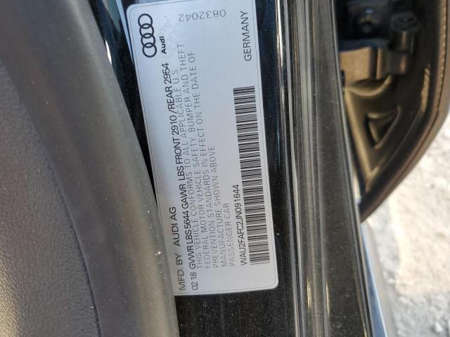 2018 AUDI S7 PRESTIG WAU2FAFC2JN091644