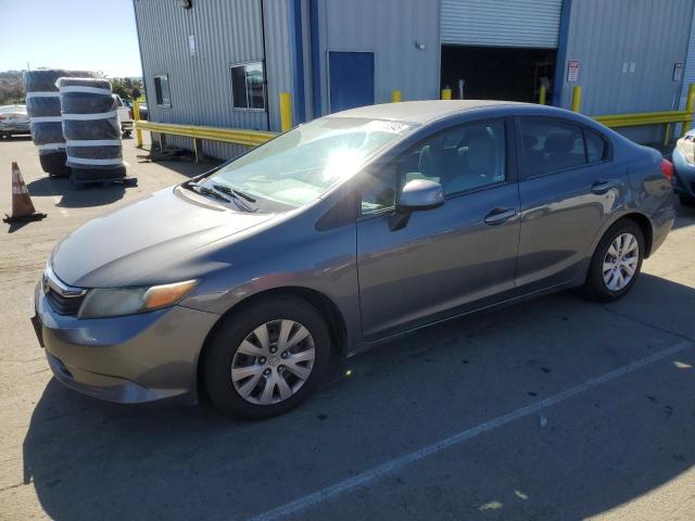 Vin: 2hgfb2f53ch324712, lot: 46248345, honda civic lx 2012 img_1