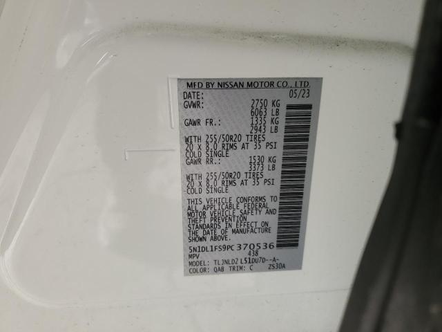 2023 INFINITI QX60 LUXE - 5N1DL1FS9PC370536