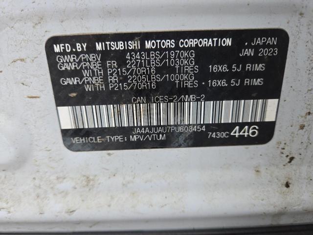 2023 MITSUBISHI RVR ES JA4AJUAU7PU603454