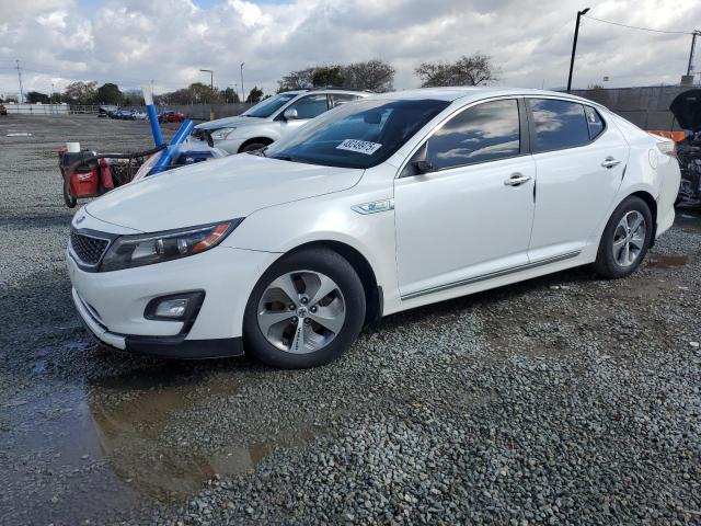 Vin: knagm4ad0f5078976, lot: 48249975, kia optima hybrid 20151