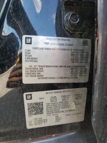 2020 CHEVROLET SILVERADO - 1GCPYFEDXLZ138845