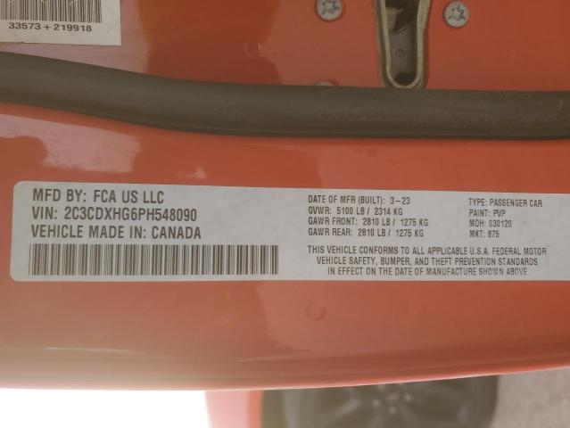2023 DODGE CHARGER GT - 2C3CDXHG6PH548090