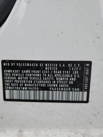 2021 VOLKSWAGEN JETTA GLI - 3VW6T7BU1MM104359