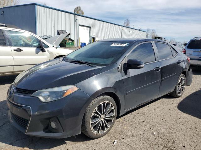 TOYOTA COROLLA L 2016 black  gas 2T1BURHE8GC682255 photo #1