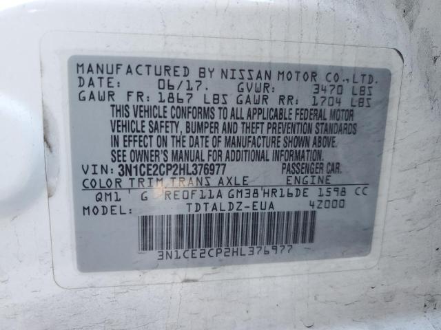 2017 NISSAN VERSA NOTE - 3N1CE2CP2HL376977