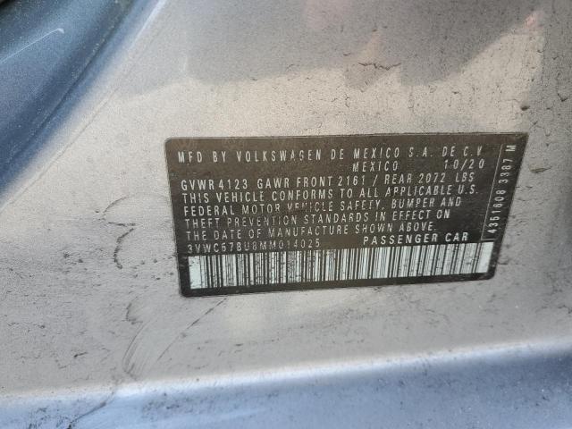 2021 VOLKSWAGEN JETTA S - 3VWC57BU8MM014025