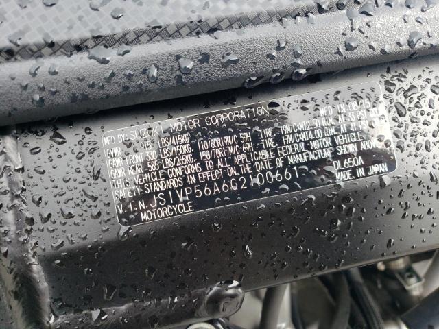 2016 SUZUKI DL650 A JS1VP56A6G2100661