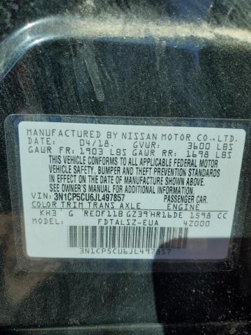 2018 NISSAN KICKS S - 3N1CP5CU6JL497857