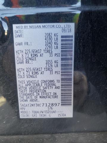 2019 NISSAN ROGUE S - 5N1AT2MT3KC712897