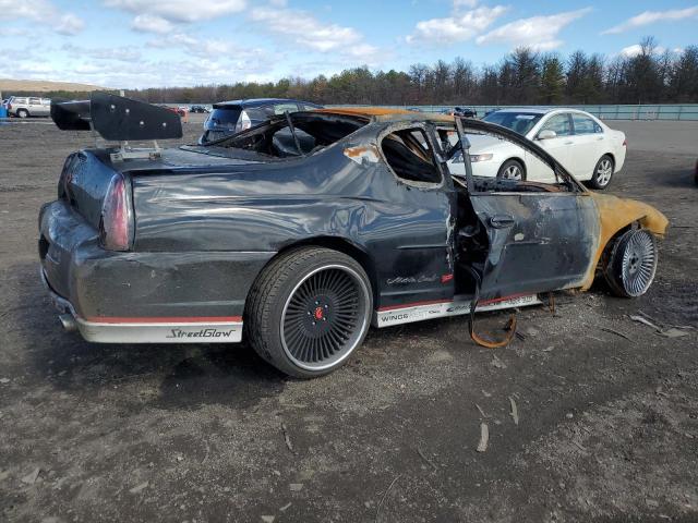 CHEVROLET MONTE CARL 2002 black coupe gas 2G1WX15K429177254 photo #4