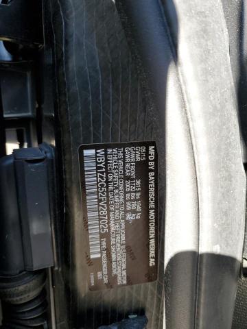 2015 BMW I3 BEV - WBY1Z2C52FV287025
