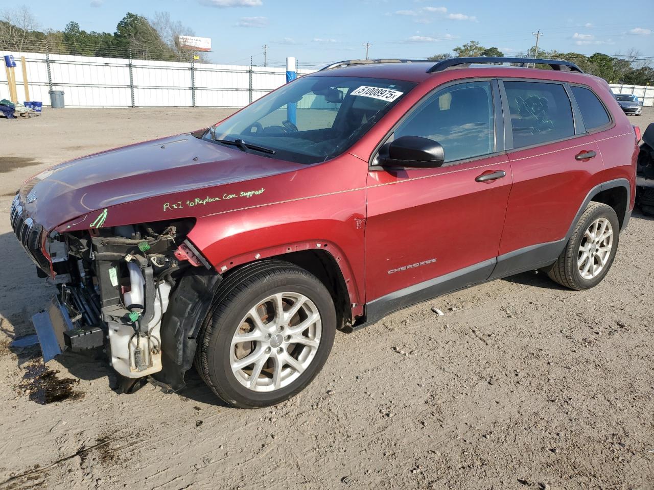  Salvage Jeep Grand Cherokee