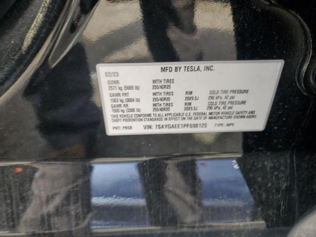 2023 TESLA MODEL Y - 7SAYGAEE1PF698125