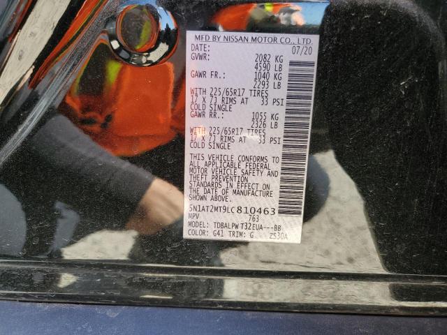 5N1AT2MT9LC810463 2020 NISSAN ROGUE