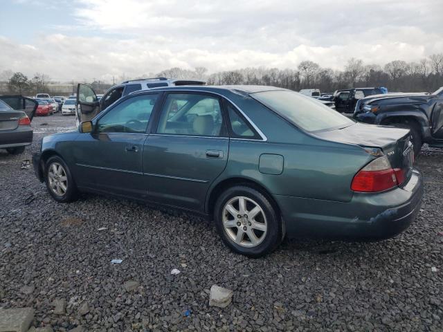 TOYOTA AVALON XL 2003 green  gas 4T1BF28B03U269584 photo #3
