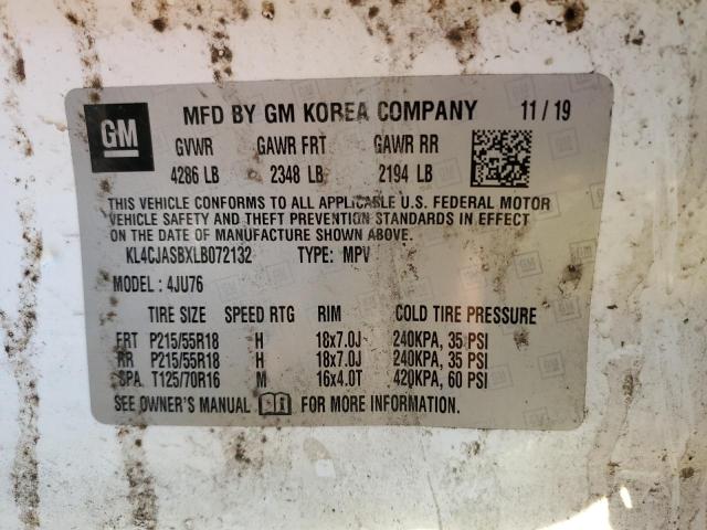 2020 BUICK ENCORE PRE - KL4CJASBXLB072132