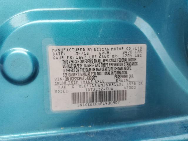 2015 NISSAN VERSA NOTE - 3N1CE2CP4FL430907