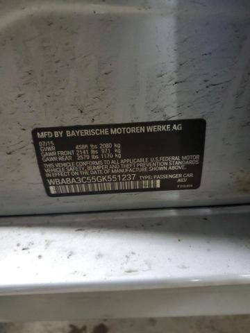 2016 BMW 320 XI WBA8A3C55GK551237