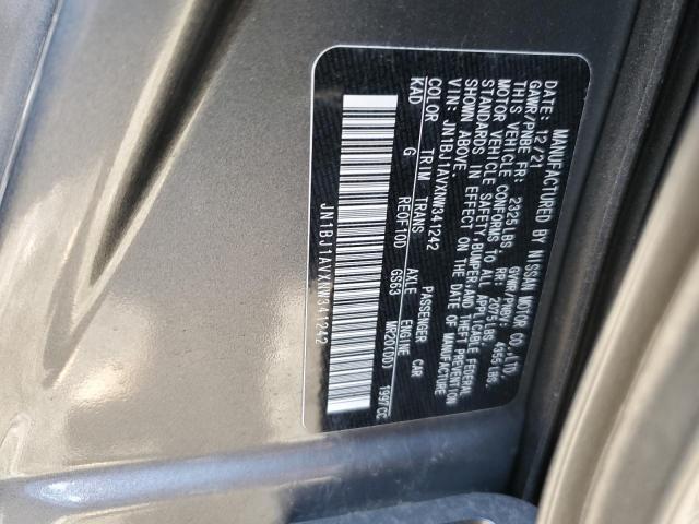 2022 NISSAN ROGUE SPOR - JN1BJ1AVXNW341242