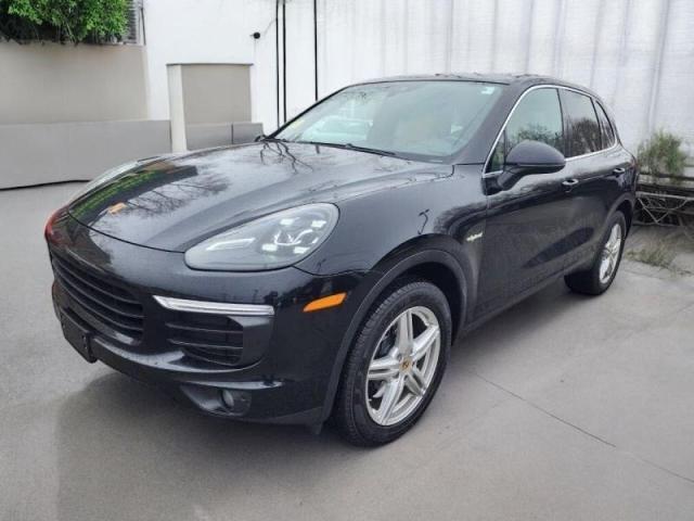 PORSCHE CAYENNE SE 2016 black 4dr spor hybrid engine WP1AE2A23GLA63912 photo #3