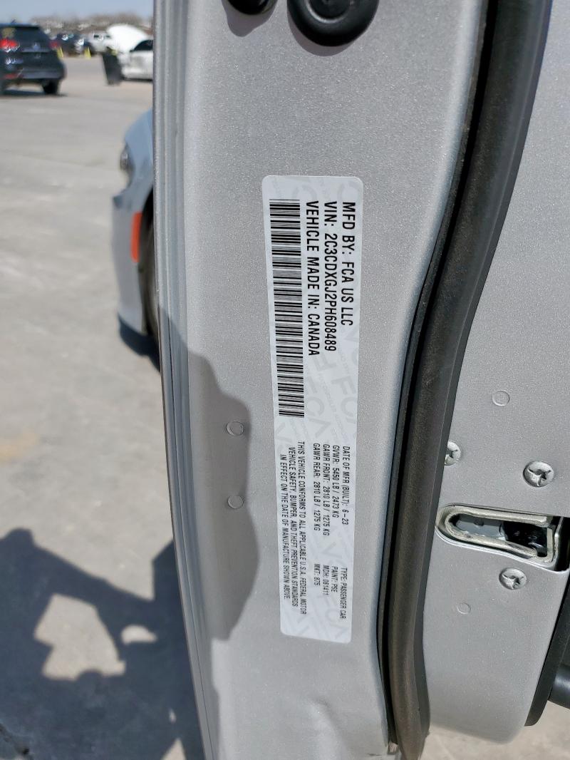 2023 DODGE CHARGER SC - 2C3CDXGJ2PH608489