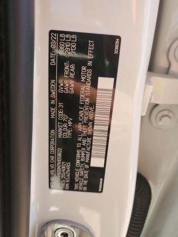 2022 VOLVO XC60 T8 RE YV4H60DM7N1058622