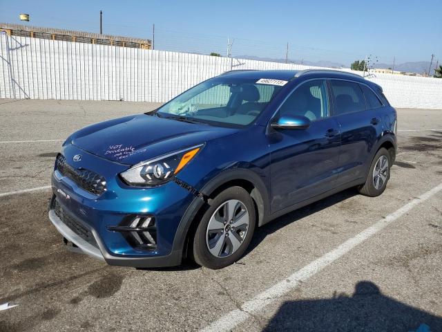KIA NIRO LX 2021 blue  hybrid engine KNDCB3LC0M5470097 photo #1