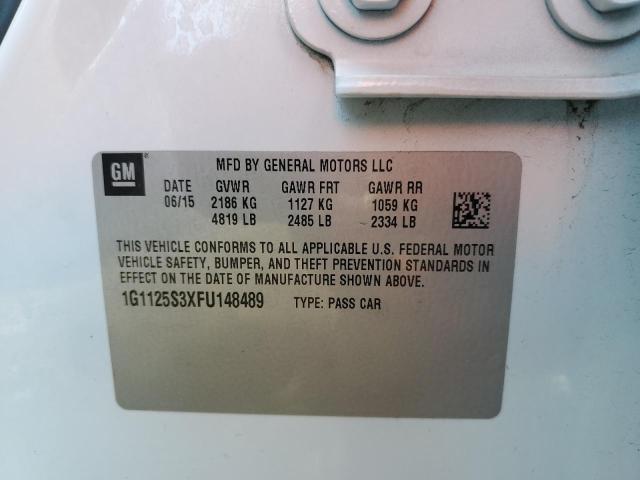 2015 CHEVROLET IMPALA LT - 1G1125S3XFU148489
