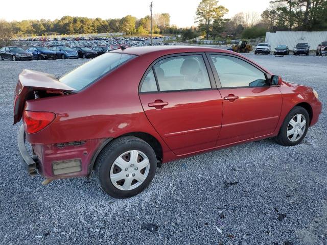 TOYOTA COROLLA CE 2007 maroon sedan 4d gas 2T1BR32E27C742215 photo #4
