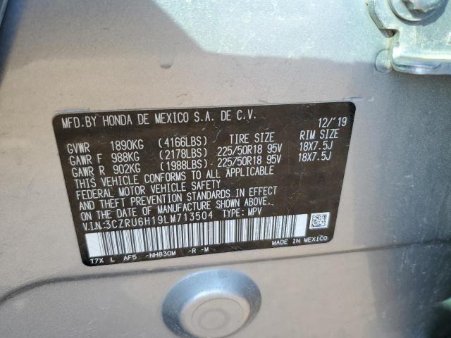 2020 HONDA HR-V SPORT - 3CZRU6H19LM713504