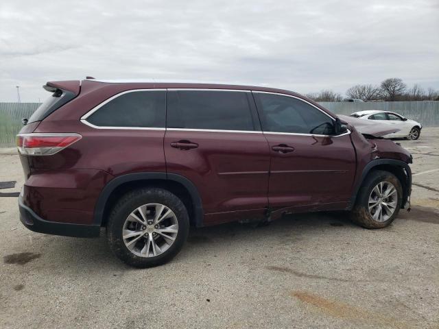 Vin: 5tdkkrfh8fs107212, lot: 51064115, toyota highlander xle 20153
